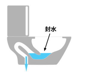 トイレの構造とつまりやすい箇所